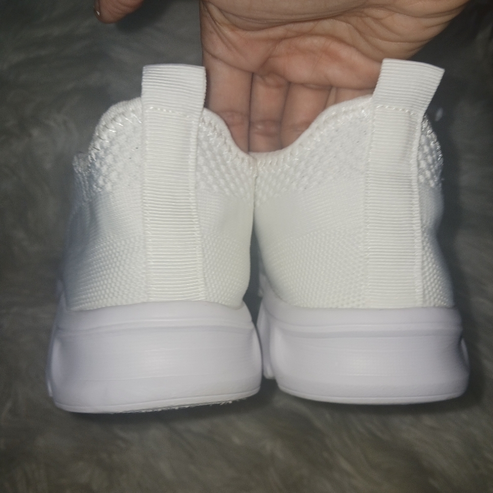 Men White breathable sneakers - Picture 9 of 15